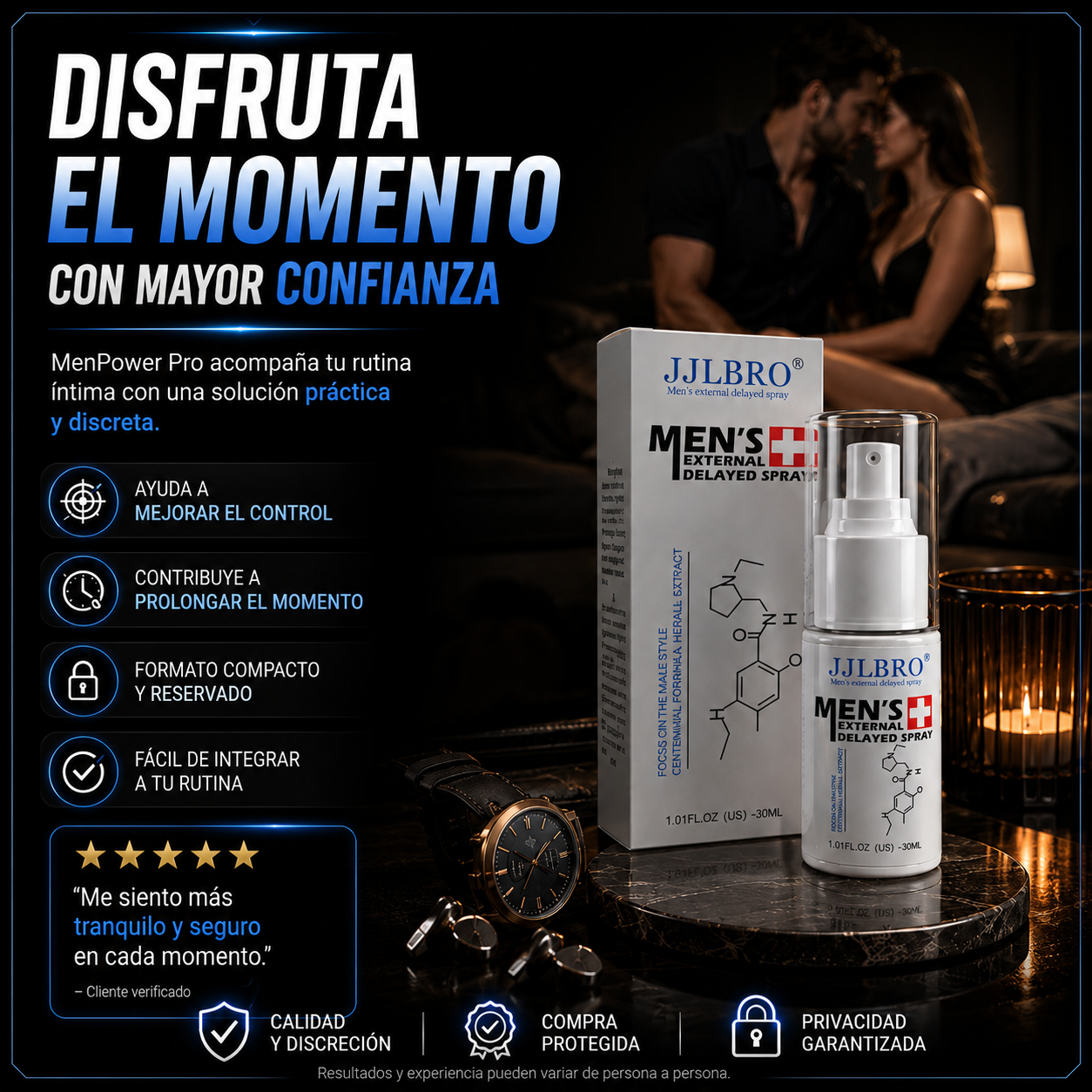 MenPower Pro™ Potencializador Retardante Masculino