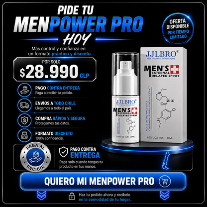 MenPower Pro™ Potencializador Retardante Masculino