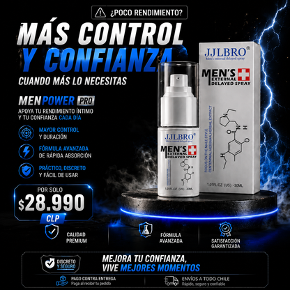 MenPower Pro™ Potencializador Retardante Masculino